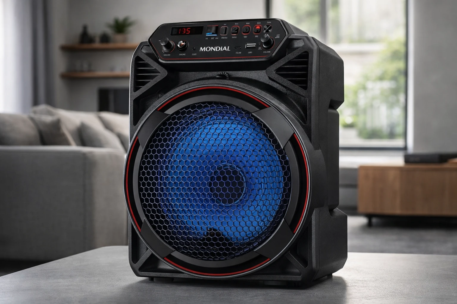 Avaliação resumida da caixa amplificada Mondial CM-150 150W RMS bivolt