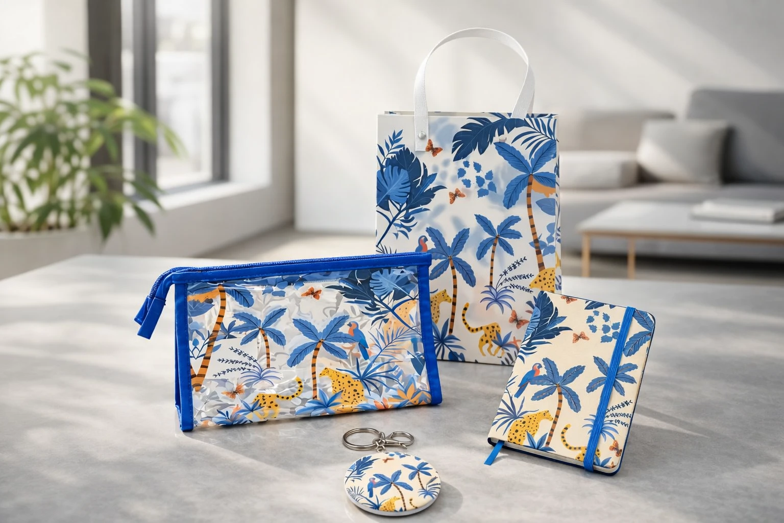 Kit Presente Feminino para Dia das Mães com Tema Selva: Opção para lembranças e aniversários