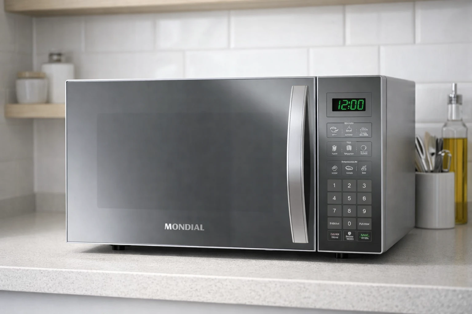 Micro-ondas Mondial 1400W MO-02-34-E Espelhado 110V