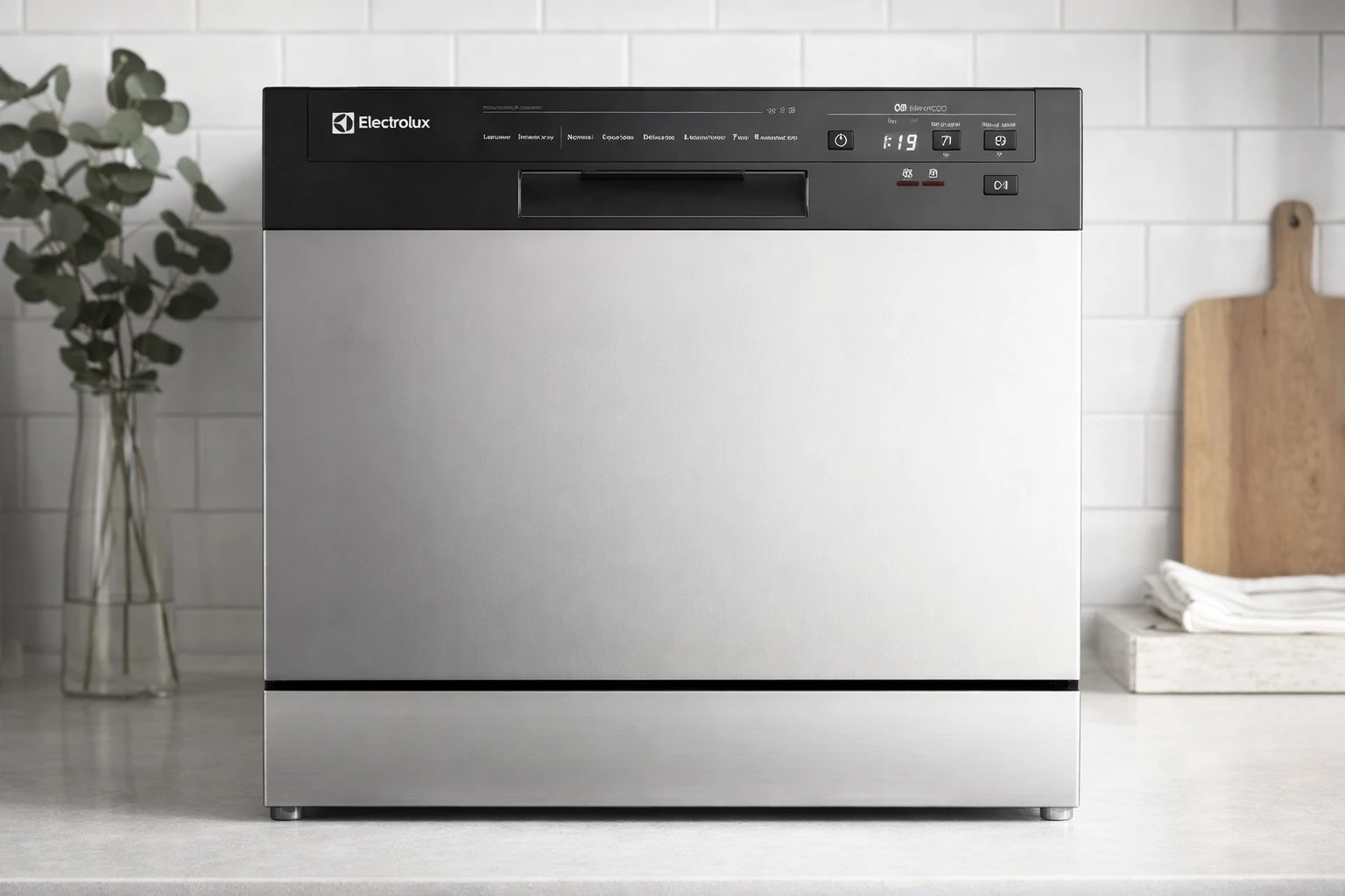Lava-Louça Electrolux LS08E: eficiência compacta para até 8 serviços com programa Lava & Seca