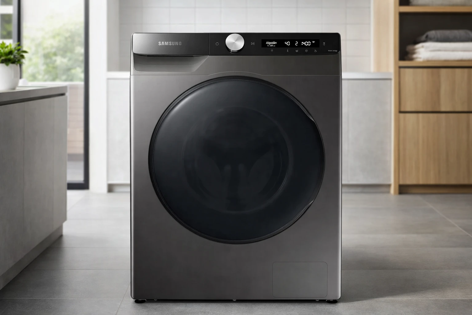 Lava E Seca Samsung Wd11t 11kg Inox Look 127V