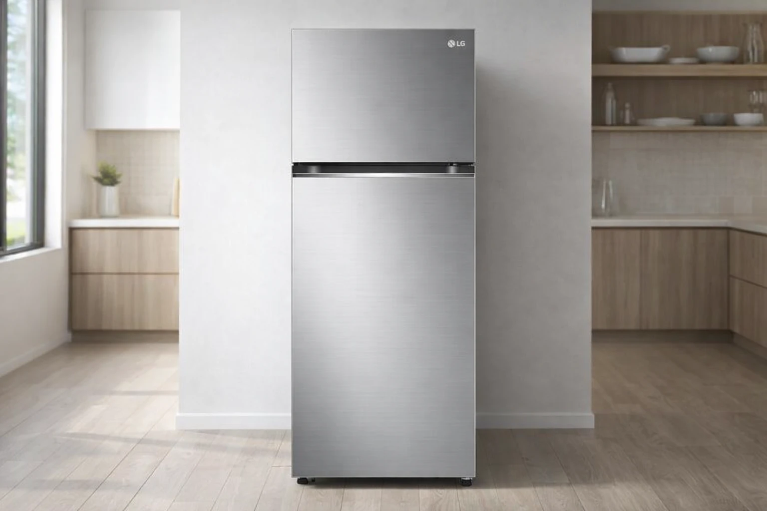 Geladeira LG Frost Free Duplex 395L GN-B392PLM2: design e capacidade para cozinha média