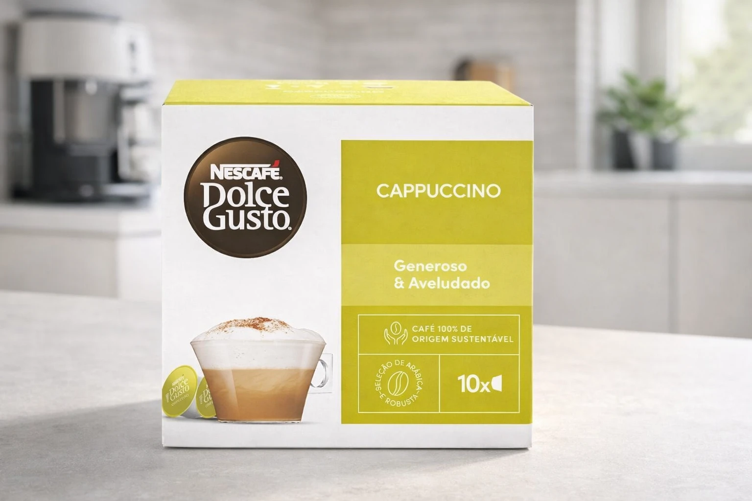 NESCAFÉ DOLCE GUSTO Café em Cápsula Cappuccino 10 Cápsulas