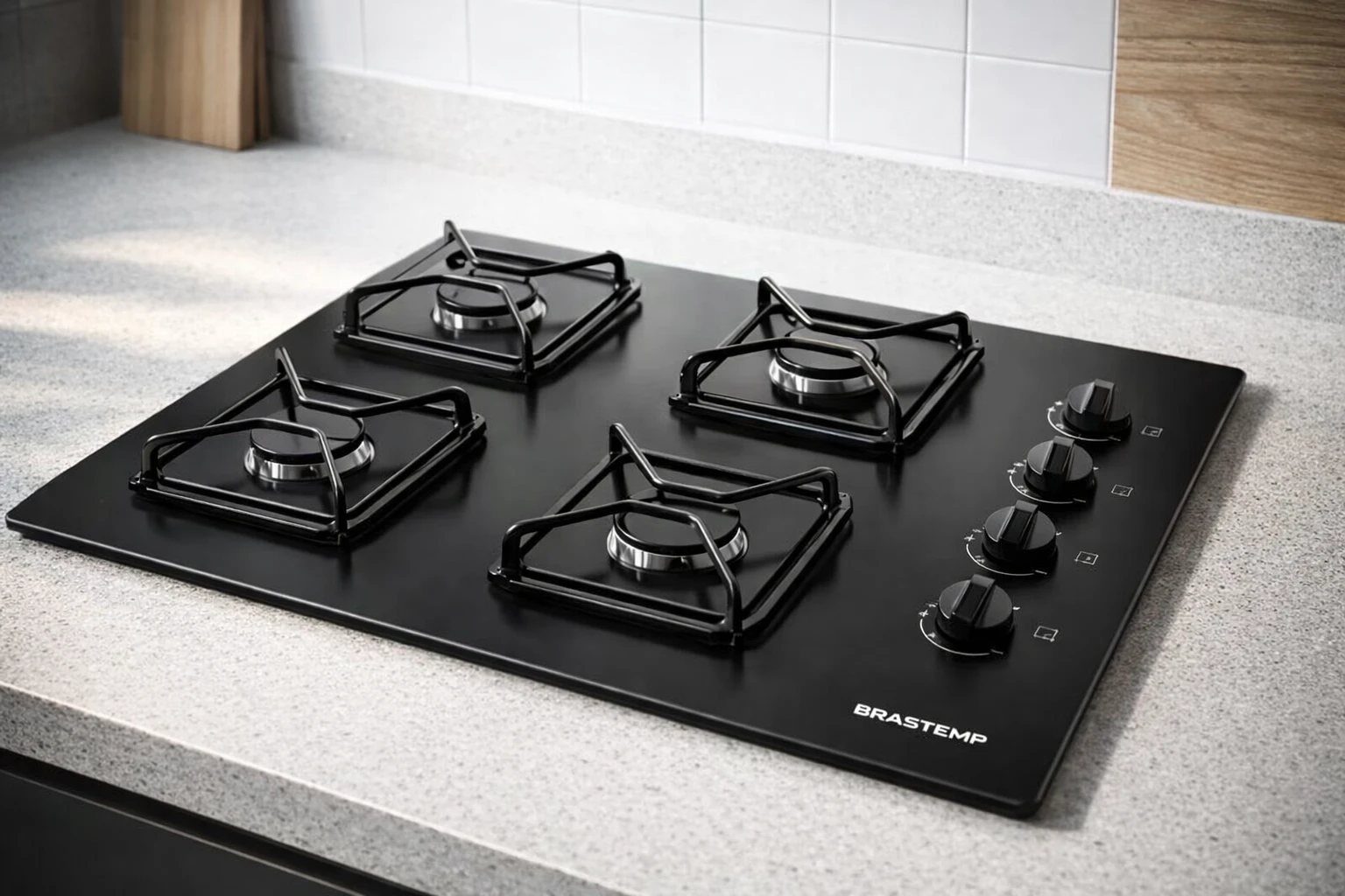 Cooktop Brastemp a Gás 4 Bocas - BDD61BE