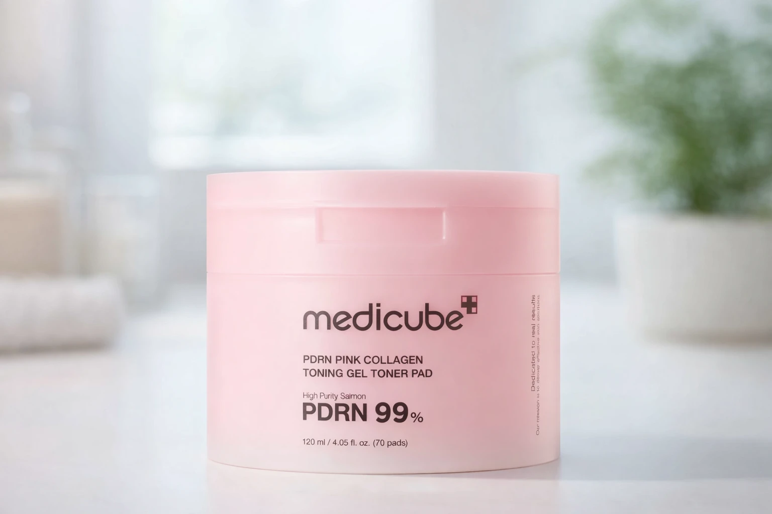 Medicube Pdrn Pink Collagen Gel Toner Pad | 120ml (70 Pads) Todo Tipo De Pele Dia/noite