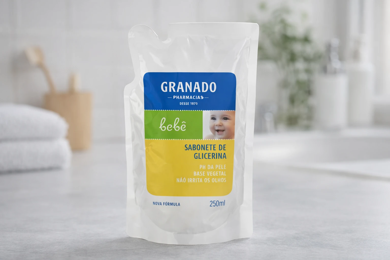 Granado Sabonete Líquido Tradicional para Bebês 250ml: cuidados suaves no dia a dia
