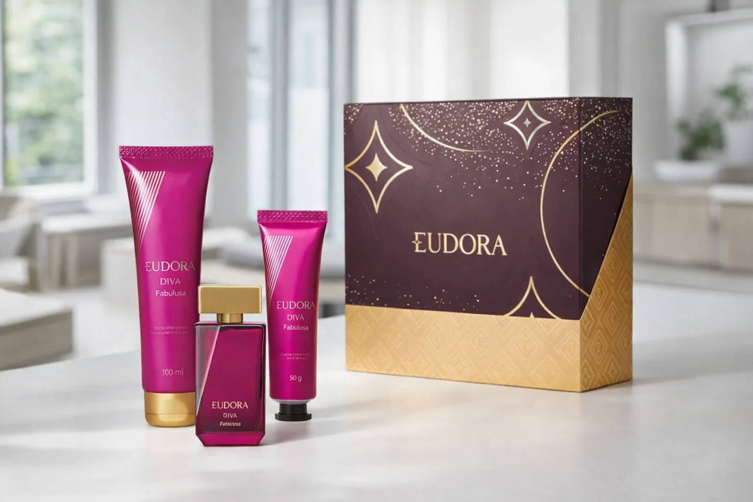Kit Eudora Diva Fabulosa com 3 Produtos: Conheça o Essencial do Conjunto