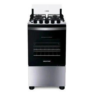 Fogão Brastemp 4 Bocas Inox Bfo4nbr - Bivolt