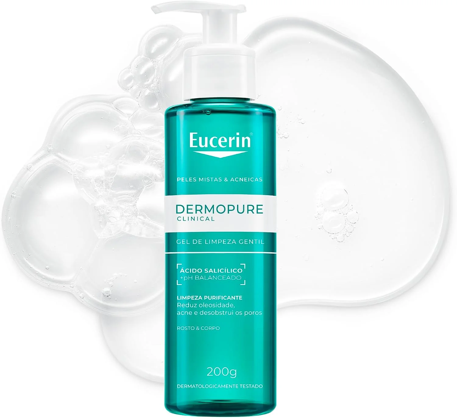 Eucerin Dermopure Clinical Gel de Limpeza 200ml