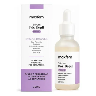 Sérum Pós Depilação Maxfem Hidratante Pele Calmante 30ml Serum Pos Depil 30ml Maxfem