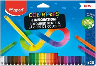 Lapis De Cor 24 Cores Color Peps Infinito Maped