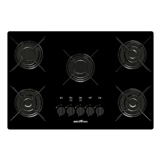 Cooktop 5 Bocas a Gás Britânia Bivolt BCT05A