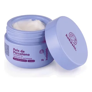 Hidratante Facial Pele De Porcelana Antissinais 30g Kokeshi Todo Tipo De Pele Dia/noite
