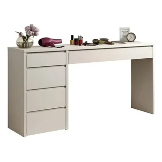 Escrivaninha 5 Gavetas Berlim Yescasa 136x81x45cm Off White