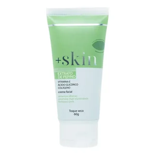 Creme Facial Antiacne Skin Com Ácido Glicólico Colágeno Vitamina E 60g