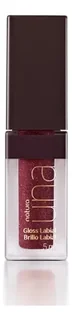Gloss Labial Hidratação Ativa Una 5 Ml Vermelho Escuro