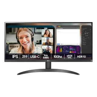 Monitor LG UltraWide - Tela IPS de 29", 21:9, 100Hz - 29WQ500B