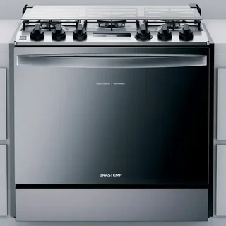 Fogão De Embutir Brastemp 5 Bocas Inox - Bys5pcr