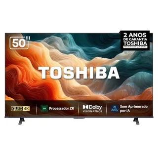 Toshiba Smart TV MiniLED QLED 4K 50" Polegadas 50M450RS