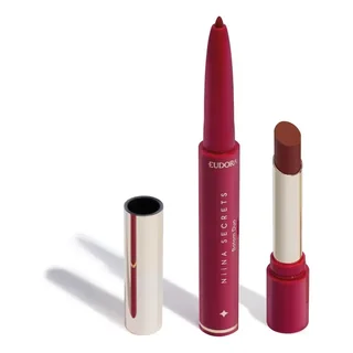 Niina Secrets Perfect Match Batom Duo Avelã 1,65g
