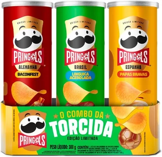 Salgadinho Batata Frita Pringles Tripack Especial