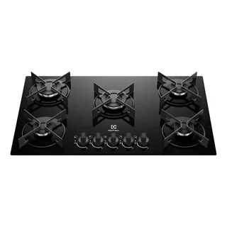 Cooktop 5 Bocas a Gás Electrolux Mesa de Vidro Efficient (KE5GR)