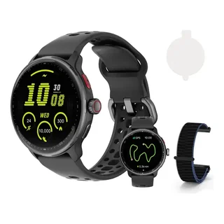 Relógio Smartwatch Bettdow Fb050 Gps Tela Amoled 1.43 Preto