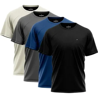 Kit 4 Camiseta Dry-fit Sandrini Masculina