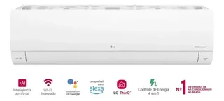 Ar Condicionado Split Hw Lg Dual Voice Ai Inverter 12kqf220v