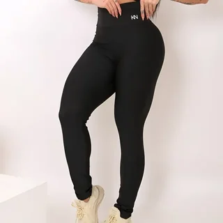 Calça Legging Fitness Zero Transparência Cintura Alta Koenig