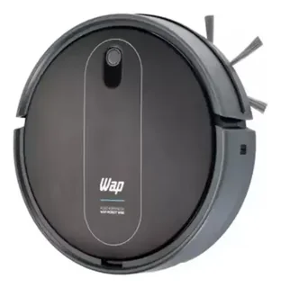Robô Aspirador Wap W96 30w Super Slim Varre E Aspira Cor Preto