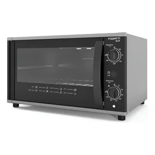 Forno De Banca Elétrico Top48 Fogatti 48 Litros Black 220v