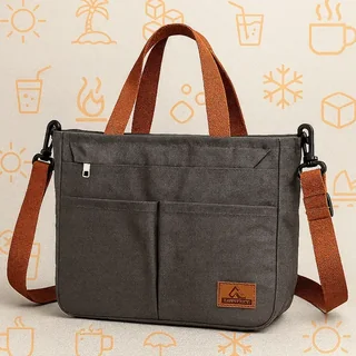 Lancheira Térmica Sacola para Marmita 8L Tote Daily com Alça Ombro Removível Bolsos