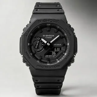 Relógio Casio G-shock Ga-2100-1a1dr Masculino Preto Carbon