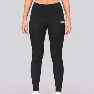Calça Legging adidas Logo Linear Sj Feminina Preta
