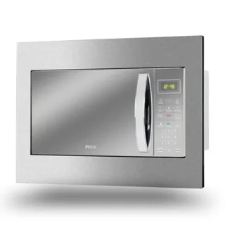Microondas de Embutir Philco 28L Inox Limpa Fácil PMB30E 127V