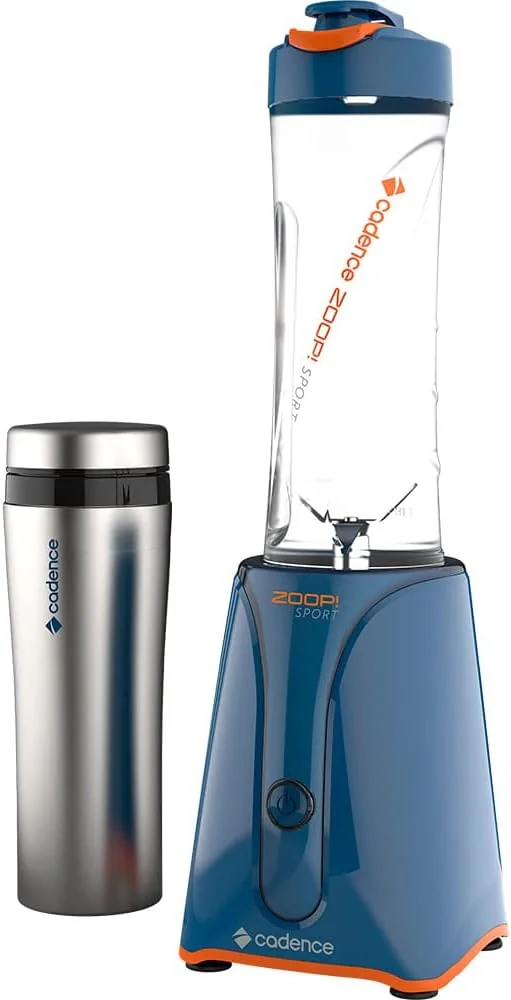 Blender Zoop Sport Inox Cadence com 2 Jarras - 127V