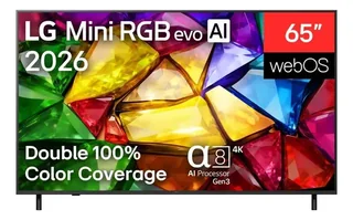 Smart Tv LG Mini Rgb Evo Ai 4k Mrgb85 65 Polegadas 2026