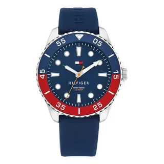 Relógio Tommy Hilfiger Masculino Borracha Azul 179220