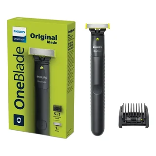Barbeador e Aparador Elétrico Philips OneBlade com Pente 5 em 1 QP1425/10