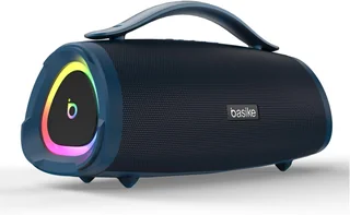 Basike Caixa de Som Bluetooth Portátil, 160W RMS (200W Pico)