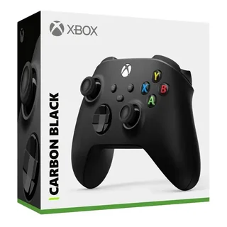 Controle Sem Fio Microsoft Xbox Wireless Series X|s Cor Carbon black