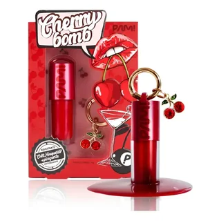 Gloss Labial Cherry Bomb Pam By Pamella 5g