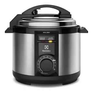 Panela de Pressão Elétrica Electrolux 5L Cor Inox Efficient por Rita Lobo PCE20