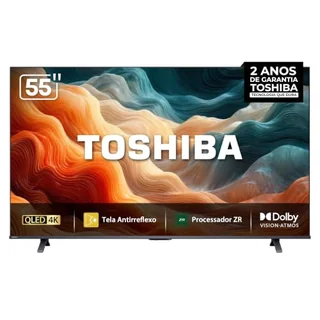 Toshiba Smart TV MiniLED QLED 4K 55" Polegadas 55M450SS
