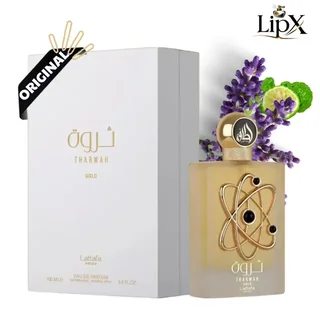 Perfume Feminino Árabe Tharwah Gold - Lattafa Pride Eau