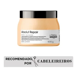 Máscara Loréal Professionnel Absolut Repair 500 Ml Máscara Restauração Proteína + Ômega-9