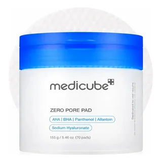 Medicube Zero Pore Pad 2.0 - 70 Almofadas Tônicas Faciais Momento de Aplicação Dia/Noite Tipo De Pele Todo Tipo De Pele