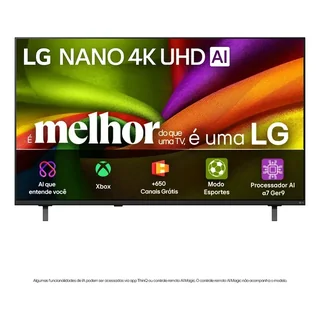 General F28 Smart TV 4K 55" LG NANO UHD AI NU850 2026 - 55NU850BPSA