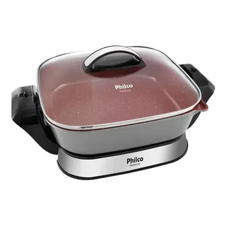 Panela Elétrica Redstone 4L Vermelha Philco Vermelho 60 Hz 220V